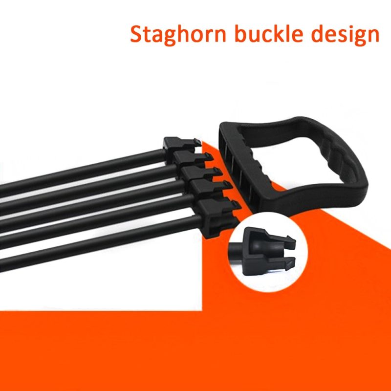 Adjustable 5 Tube Chest Spring Expander - Image 3