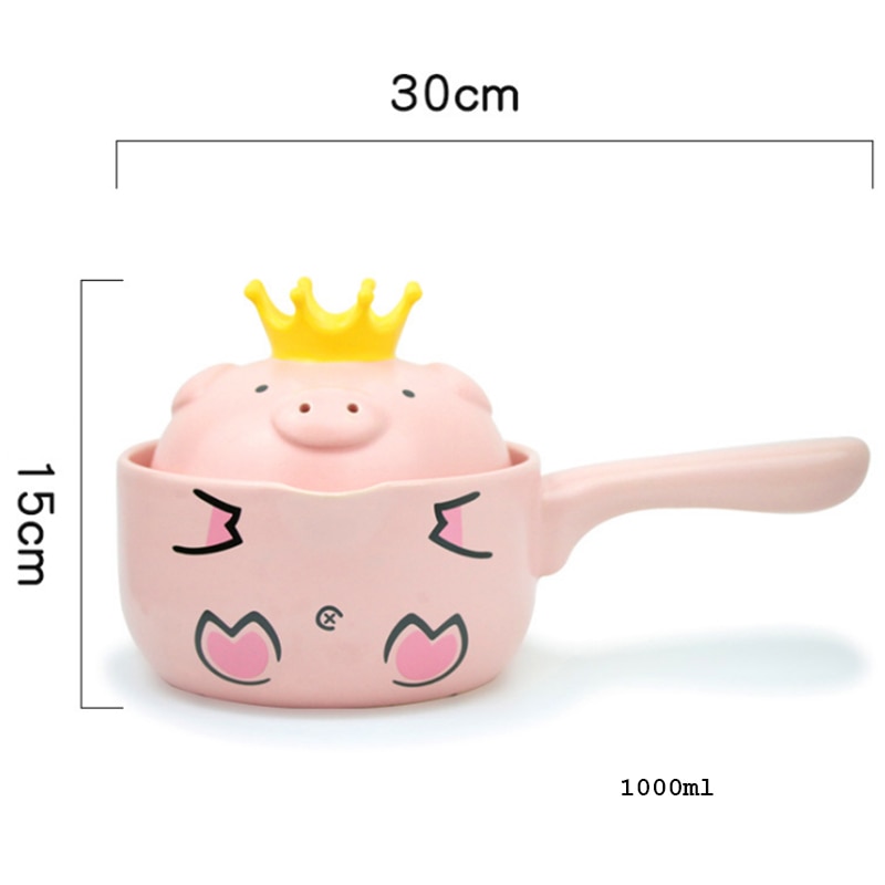 Ceramic Cooking Pot with Cover - Image 2