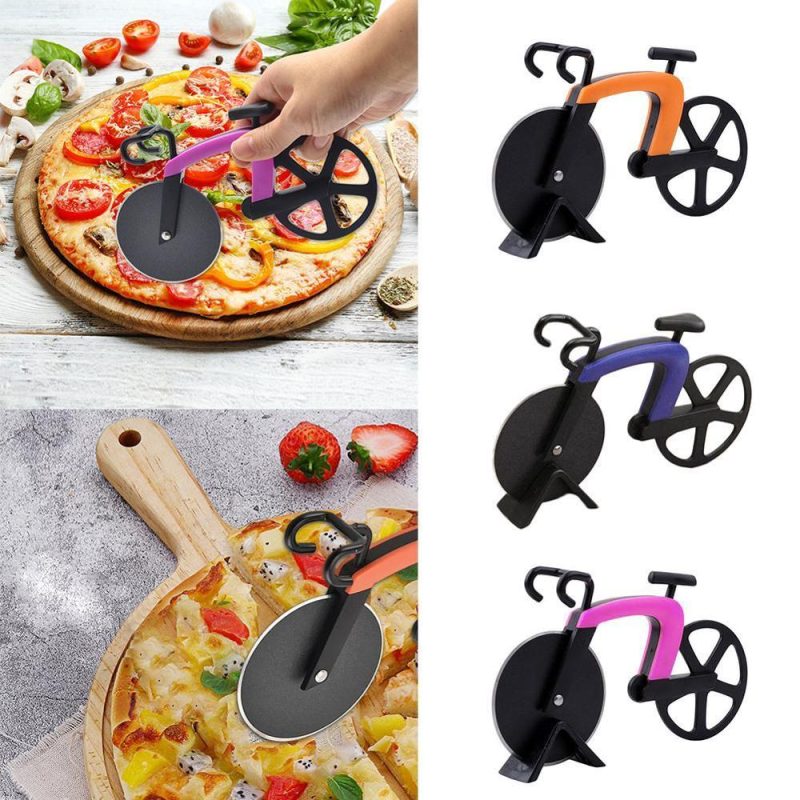 Bike Pizza Cutter Stainless Cutting Tool - Image 6