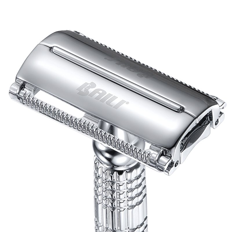 Double Edge Razor with Mirrored Case - Image 5