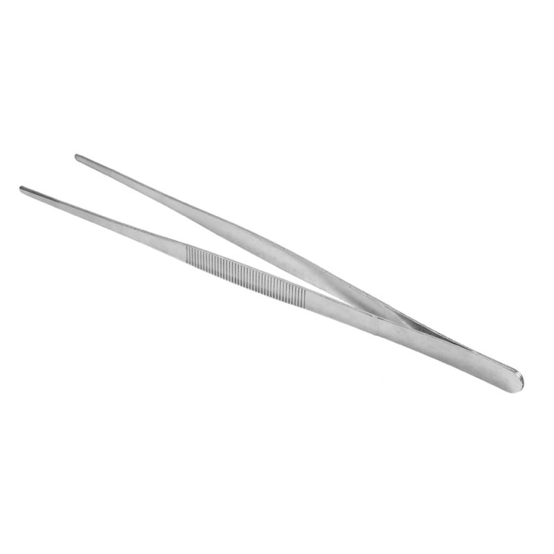 30cm Stainless Steel Kitchen Chefs Tweezers - Image 5