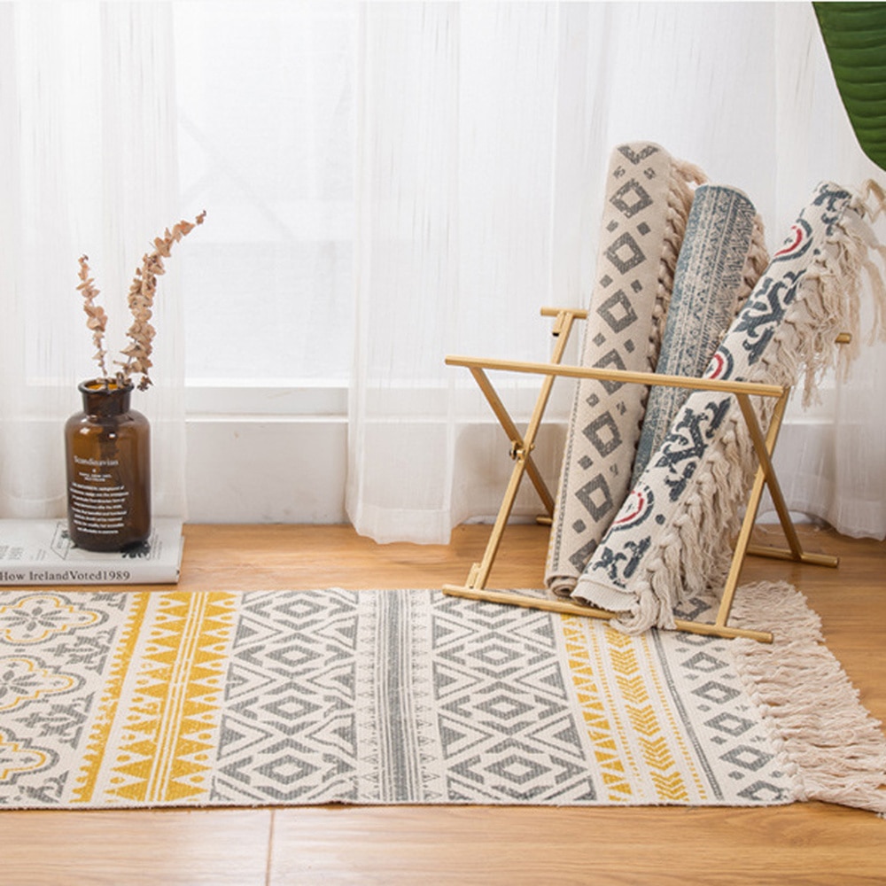 Boho Area Rug Floor Mat Decor - Image 3