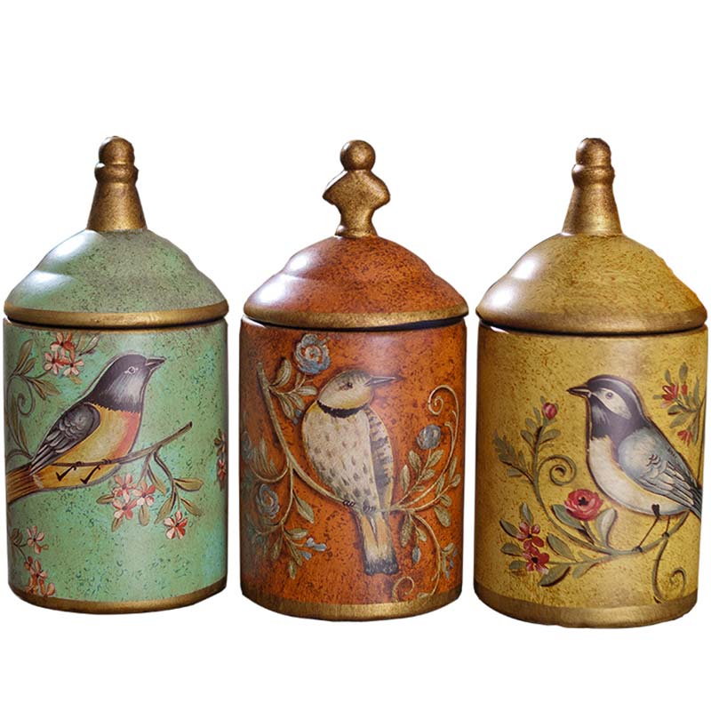 Ceramic Kitchen Canister Vintage Design - Image 4