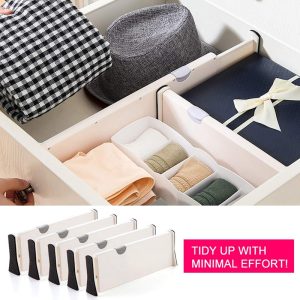 Expandable Drawer Dividers Set (5pcs)