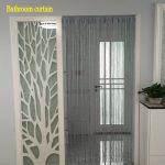 Beaded Door Curtains Shiny Tassel Drape