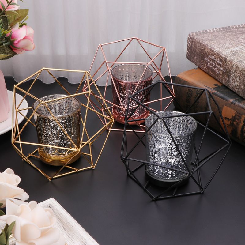 Candle Holders Geometric Nordic Style - Image 5
