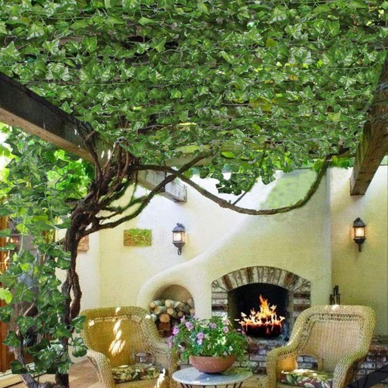 Fake Wall Vines Artificial Decor (12pcs) - Image 2