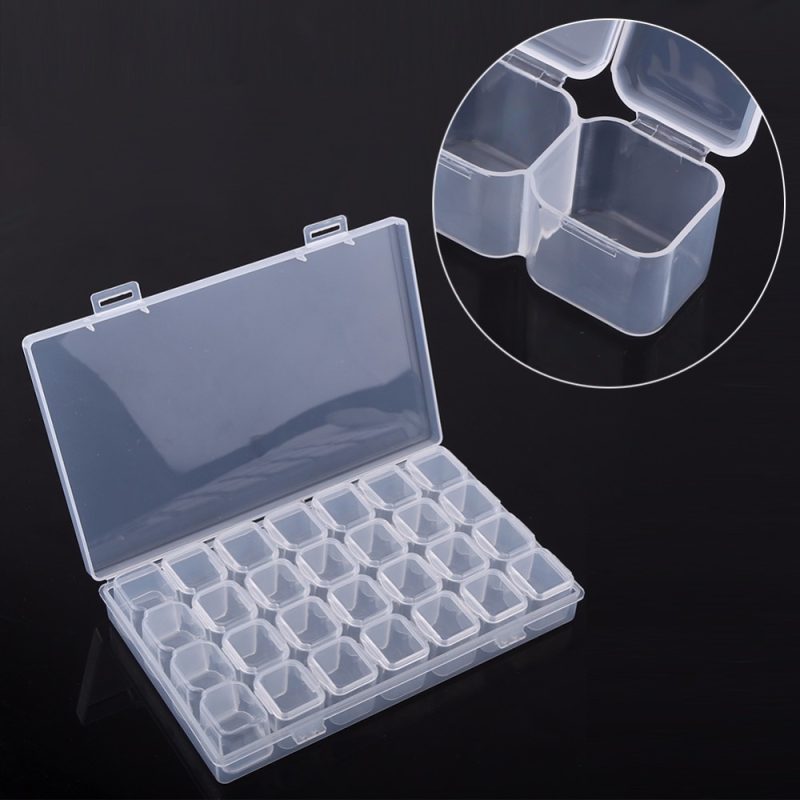 28 Slots Medicine Box Jewelry Organizer - Image 5