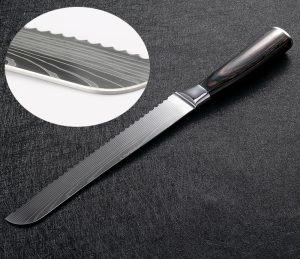 Bread Knife Stainless Serrated Blade