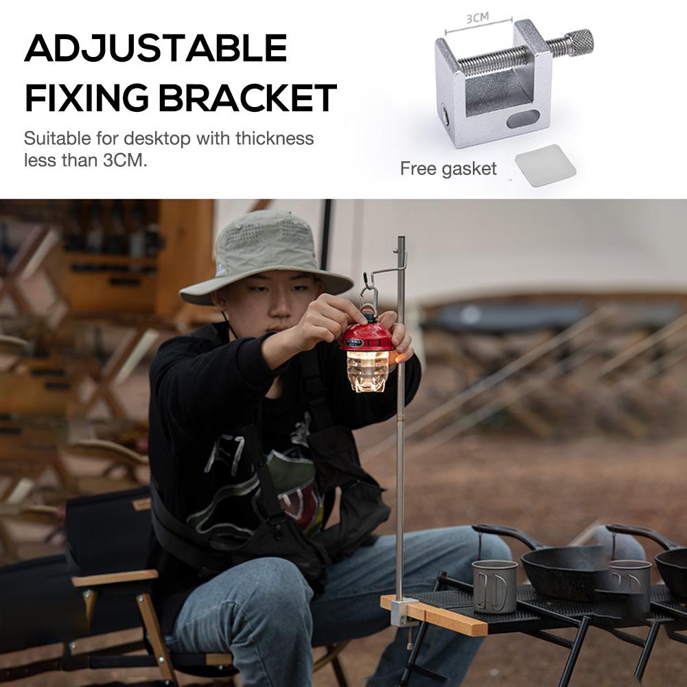 Camping Light Pole Table Lamp Holder - Image 5