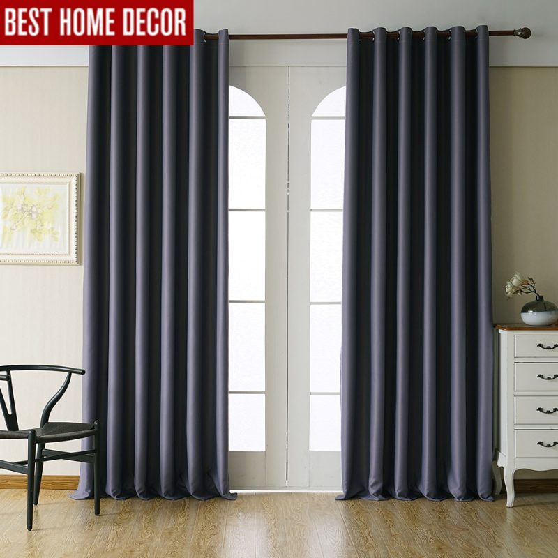 Blackout Curtain Modern Drapes - Image 4