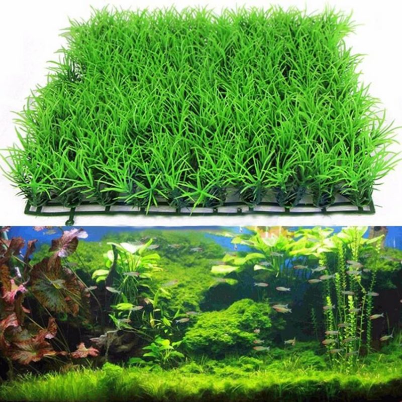 Artificial Grass for Aquarium Tank Decor - Image 2