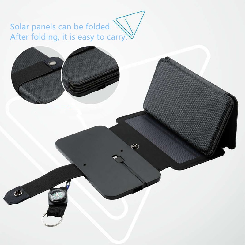 Camping Solar Charger Folding Panels - Image 4