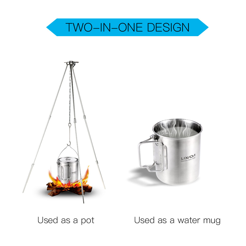 Camping Mug Stainless Steel Container - Image 2