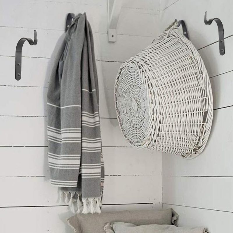 Hanging Basket Hooks Wall Mount (10 pcs) - Image 4