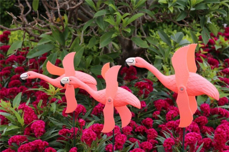Flamingo Wind Spinners Set (4pcs) - Image 2