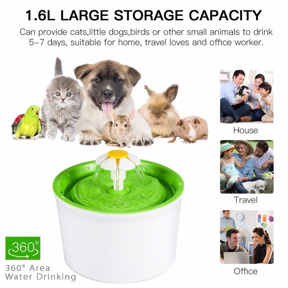 Cat Fountain Drinking Automatic