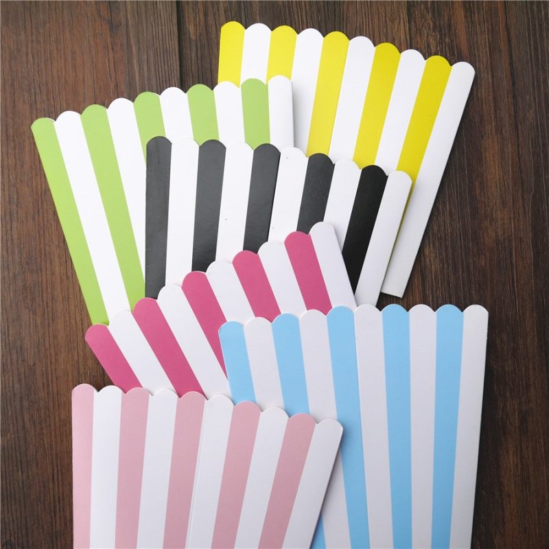 6pcs Popcorn Boxes Paper Containers - Image 3