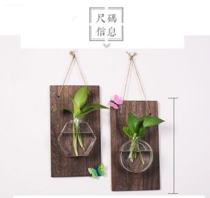 Glass Plant Pots Wall Vase
