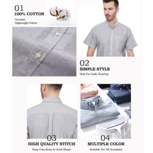 Casual Shirt For Men Short Sleeve Shirt