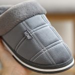 Mens Indoor Slippers with Soft Material
