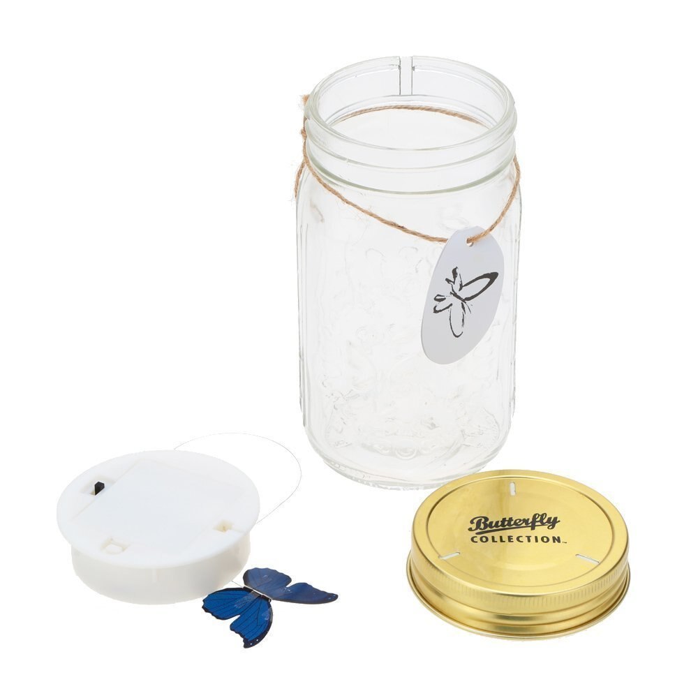 Butterfly Jar LED Novelty Decor - Image 2