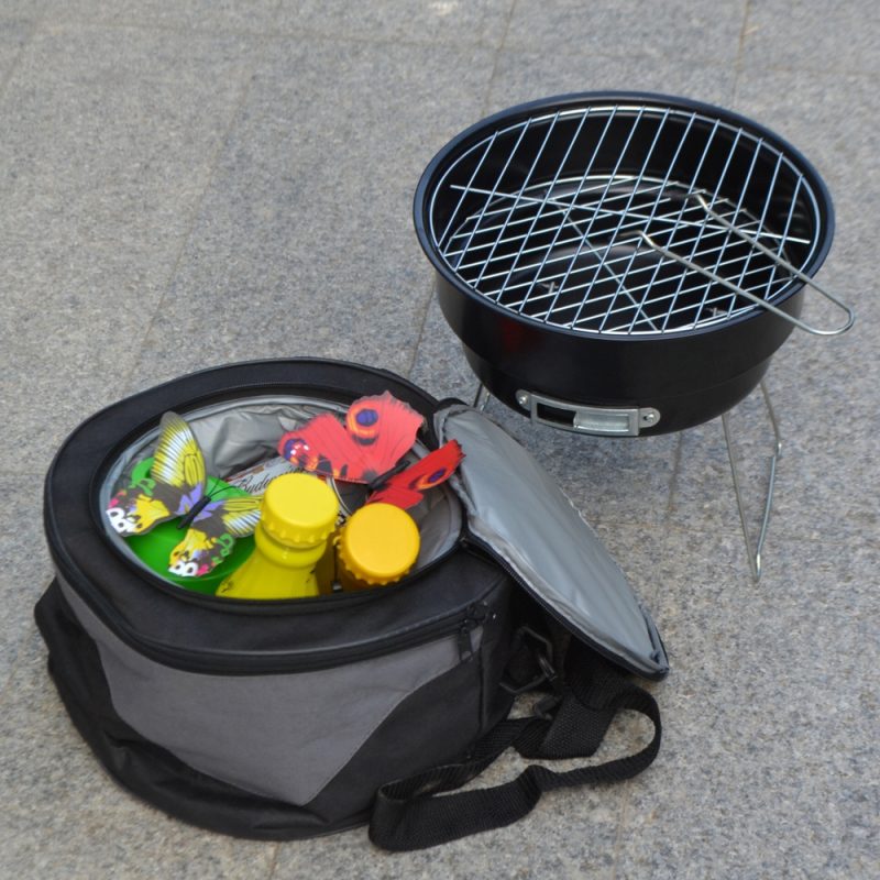 2-in-1 Mini Portable Grill   Cooler Bag Set - Image 4