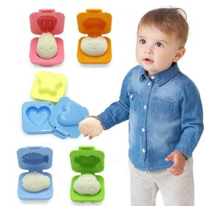 6pc 3D Cartoon Food Mold Set