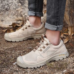 Mesh Sneakers Mens Hiking Shoes