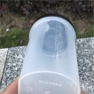 Protein Bottle Drinking Sports Cup