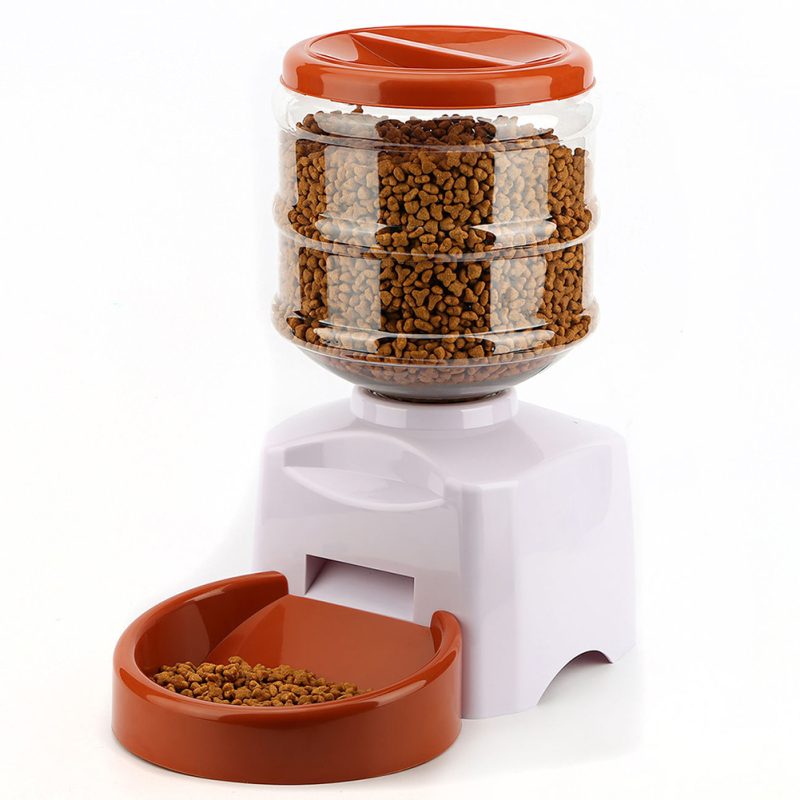 Automatic Timed Cat Dog Pet Feeder Food Dispenser - Image 2