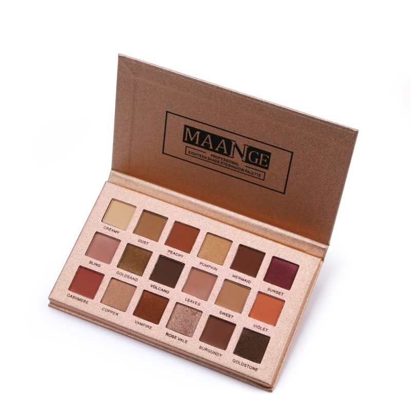 18 Color Shimmer Glitter Eyeshadow - Image 6
