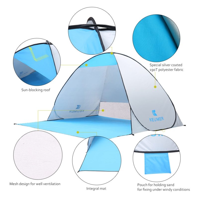 Beach Shade Tent Pop Up Shelter - Image 2