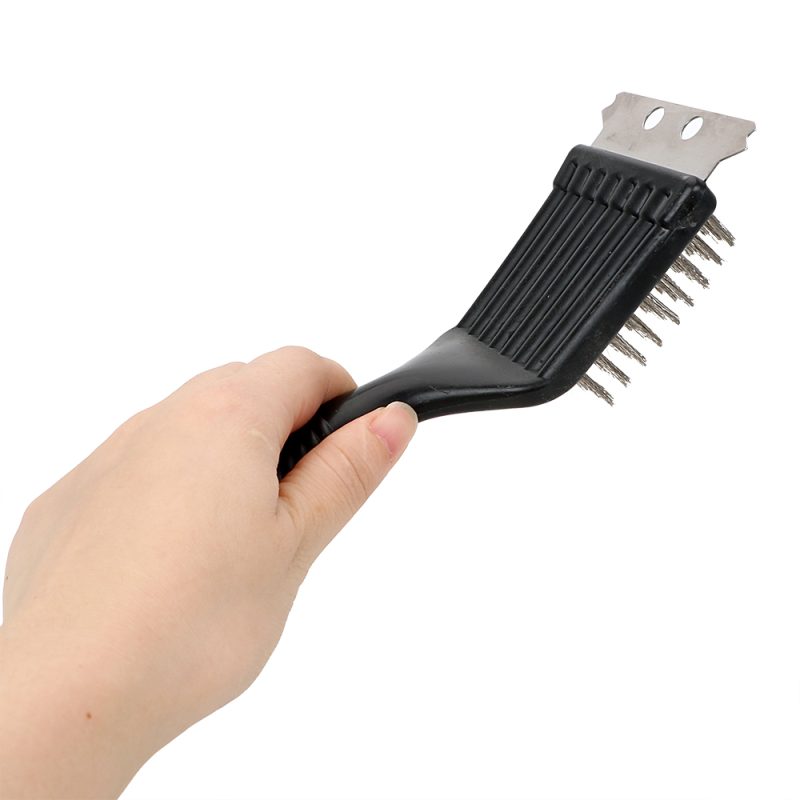 BBQ Cleaning Brush Wire Bristles - Image 3