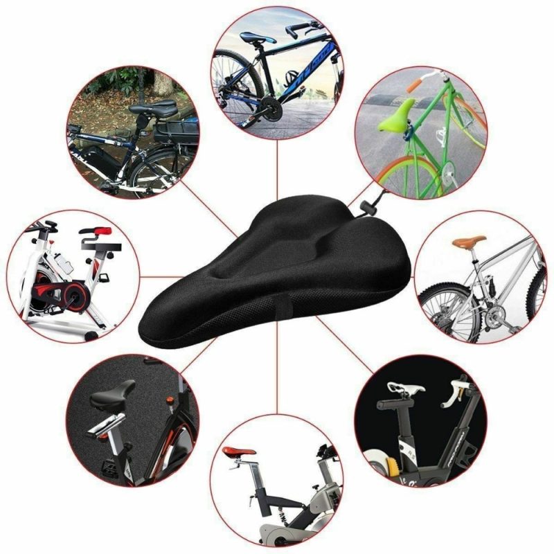 Padded Bicycle Seat Cover 3D Pad Cushion - Image 3