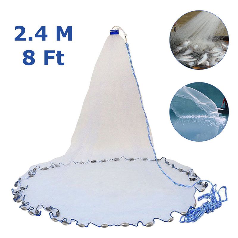 Cast Net Easy Throw Fishing Net - Image 4