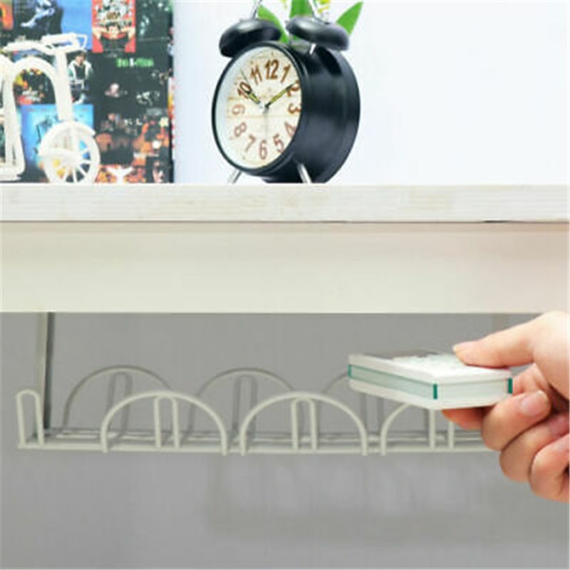 Desk Cable Manager Cord Rack Shelf - Image 4