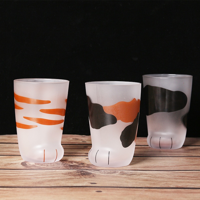 Cat Paw Cups Glass Cups (3pcs) - Image 5