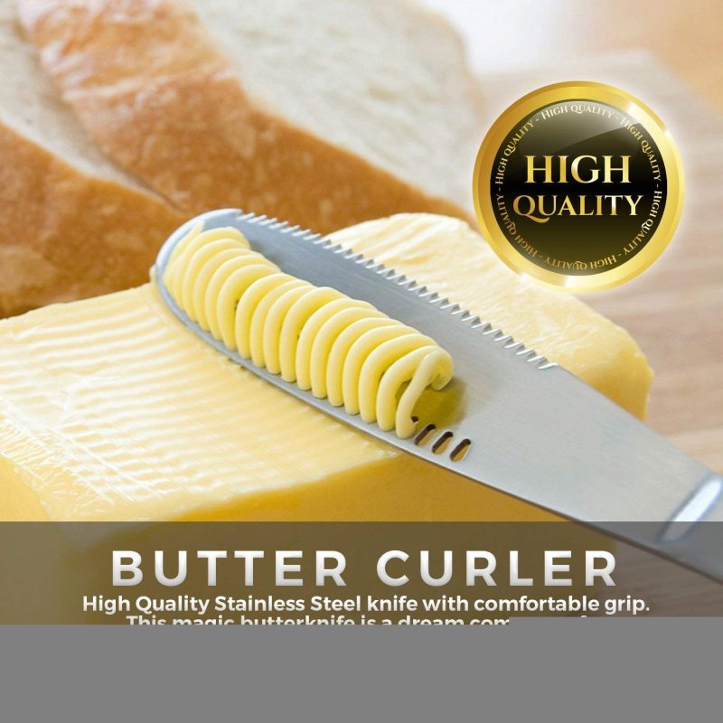 Butter Curler Stainless Steel Knife - Image 4