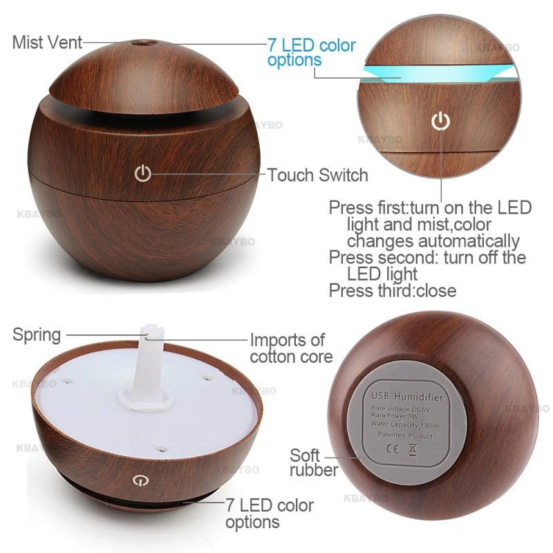 Cool Mist Diffuser Aromatherapy Air Purifier - Image 3