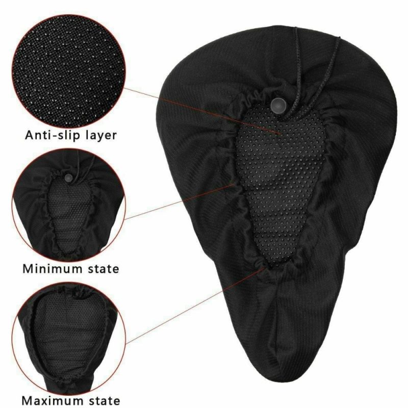 Padded Bicycle Seat Cover 3D Pad Cushion