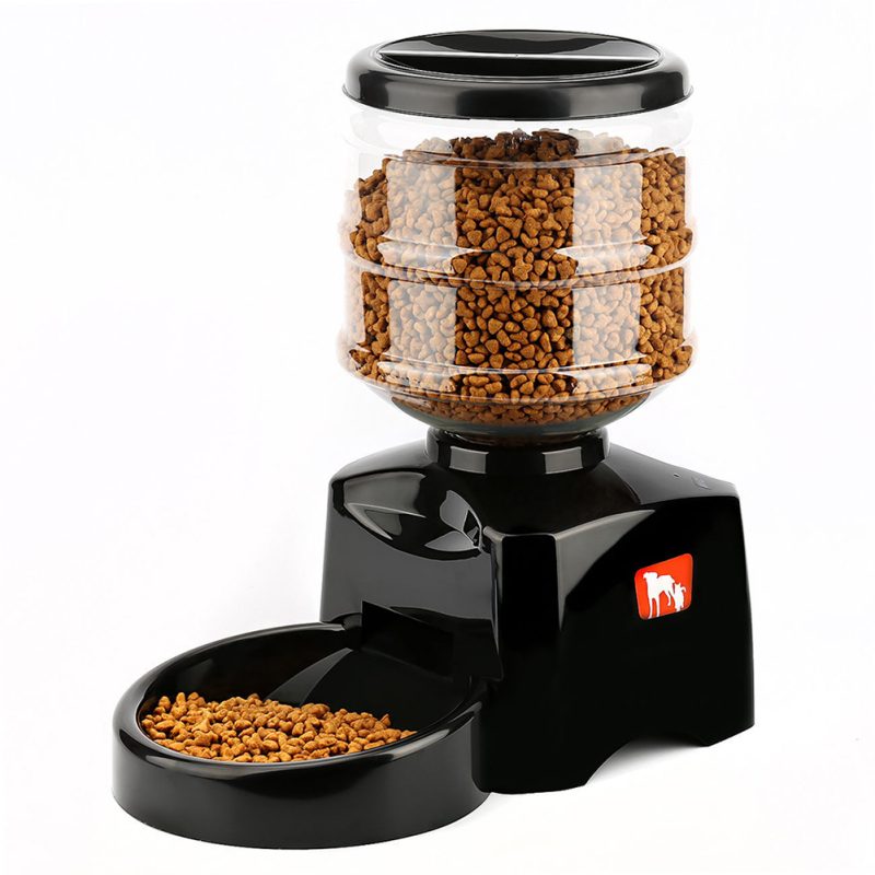 Automatic Timed Cat Dog Pet Feeder Food Dispenser - Image 4
