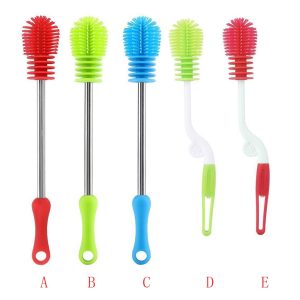 Bottle Cleaner Silicone Kitchen Brush
