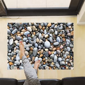 3D Floor Design Cobblestones Decor
