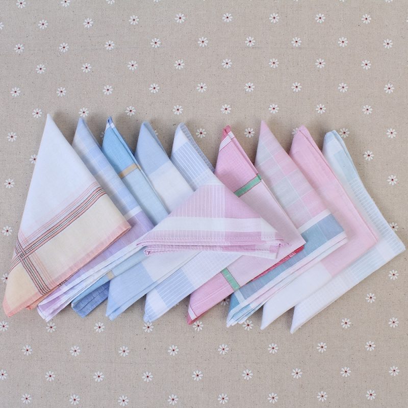 Mens Handkerchief Plaid Design (Set of 5) - Image 3