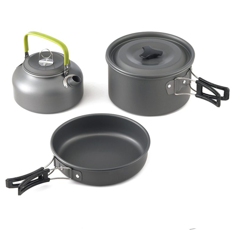 Aluminum Camping Cookware Set - Image 6