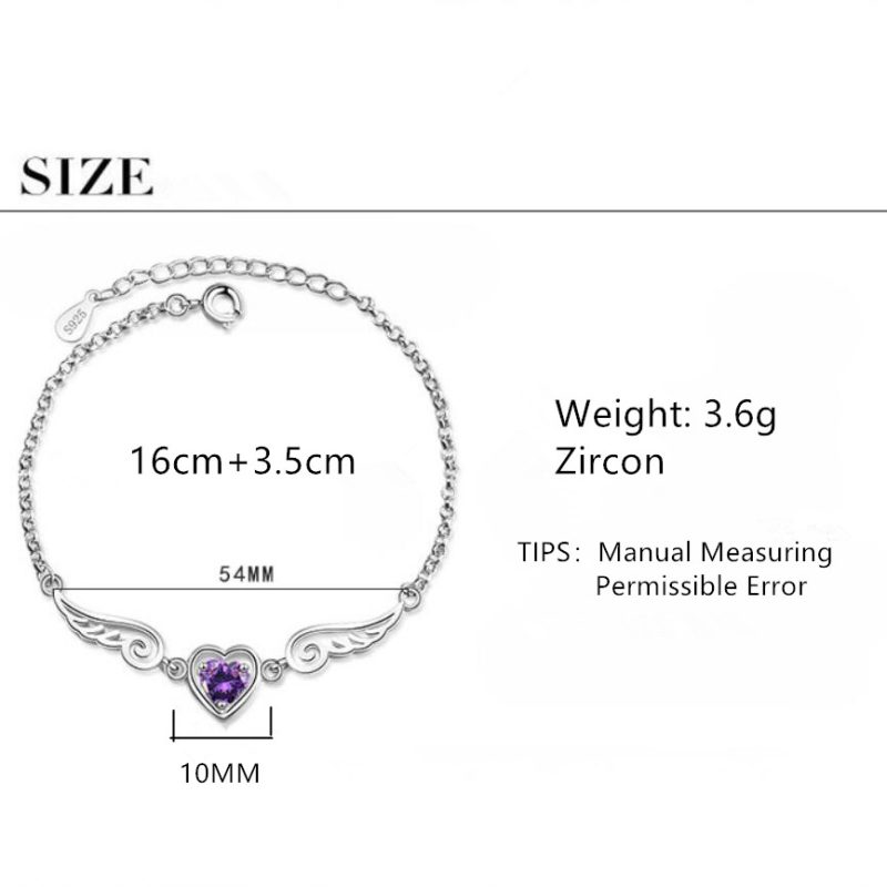 Angel Wing Bracelet Fashionable Ladies Jewelry - Image 2