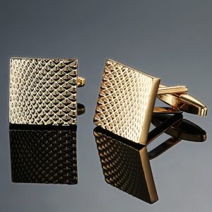 Engraved Cufflinks Fashion Accessories