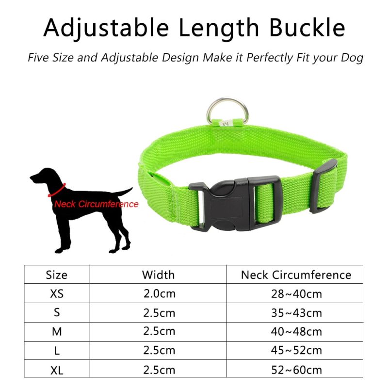Dog Collar Light Anti-Lost LED Collar - Image 2