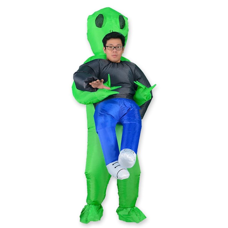 Alien Abduction Costume Inflatable Suit - Image 4
